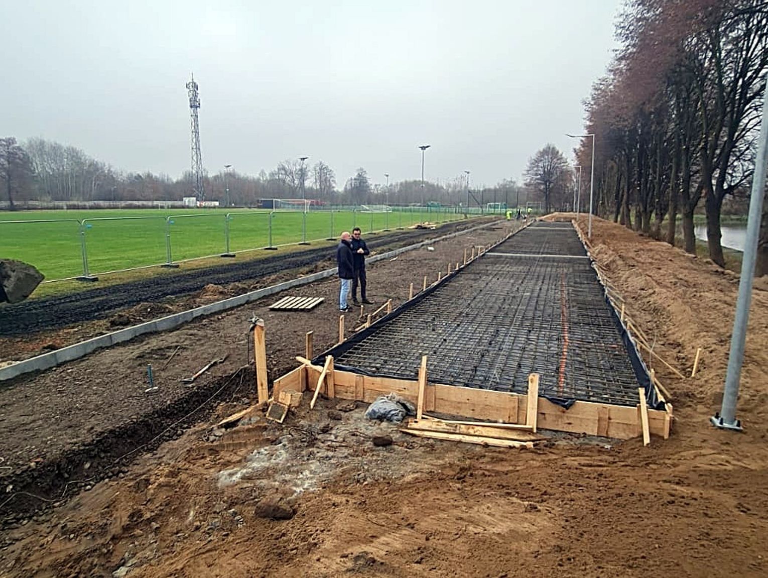 Nowe Trybuny Na Stadionie Miejskim