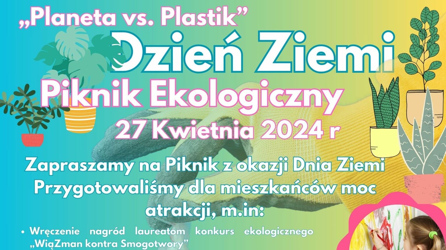 Planeta VS Plastik Piknik Z Okazji Dnia Ziemi