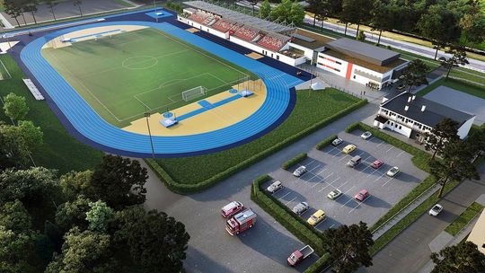Buldożery wjadą na stary stadion OKS. Otwock szykuje obiekt na miarę XXI wieku za 70 mln zł