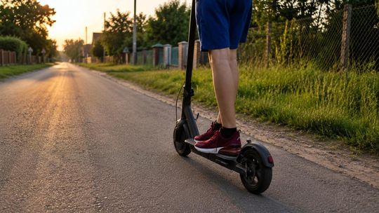 Kompletnie pijany nastolatek na hulajnodze. Finał zaskoczył policjantów
