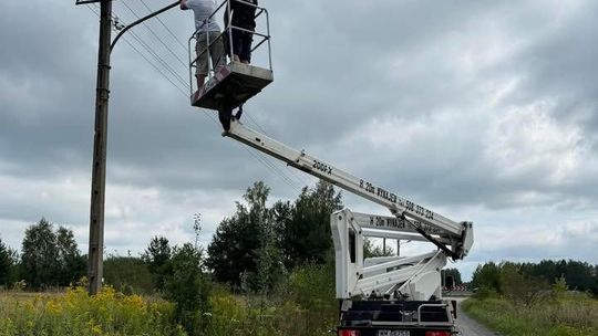 LED-y rozświetlają gminę Kołbiel