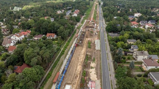 Linia otwocka mocno się zmienia. Na jakim etapie są prace? [FOTO]