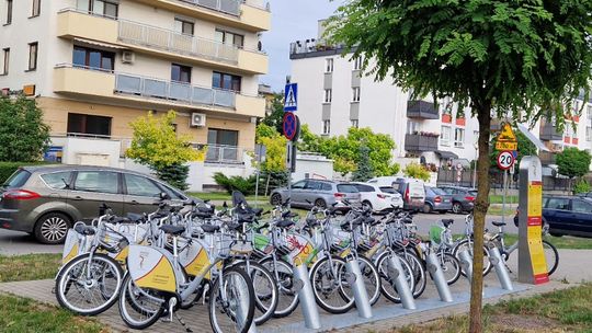 Miejskie rowery znów w Otwocku. Będą dostępne w 10 lokalizacjach