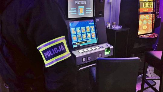 Nalot na salon gier w Otwocku!