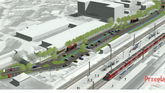 Ponad 10 mln zł na nową zajezdnię autobusową przy linii kolejowej. Jak ma wyglądać?