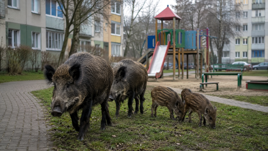 Powiat chce odstrzału dzików, Otwock się zastanawia, starosta idzie do sądu. O co chodzi?