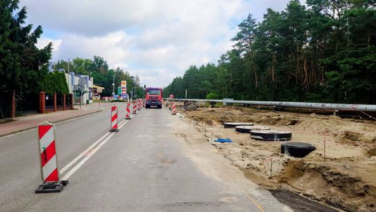 Przebudowa ul. Mickiewicza w Karczewie zbliża się do końca