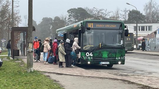 Więcej kursów linii W1 z Otwocka do Warszawy