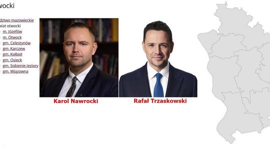 Wybory 2025. Karol Nawrocki zwycięża w powiecie otwockim