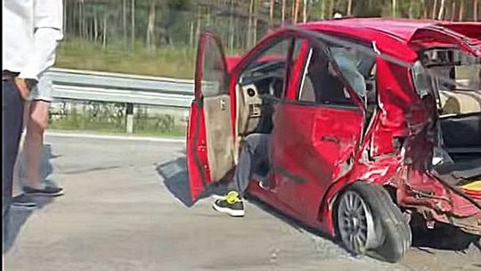 Wypadek na trasie S17 tuż przed weekendem. Kierowcy utknęli w korkach