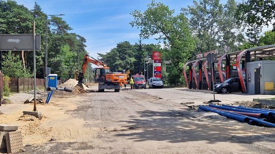 Drogowcy zaczynają budowę ronda przy parku w Otwocku