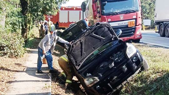 Zdarzenie na drodze krajowej nr 50