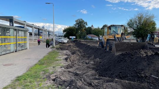 Zlikwidowali parking i rozkopali teren przy dworcu. Co budują przy PKP Otwock?