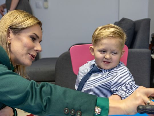 10-letni Teodor z powiatu otwockiego spotkał Pierwszą Damę. Poruszająca historia chorego chłopca