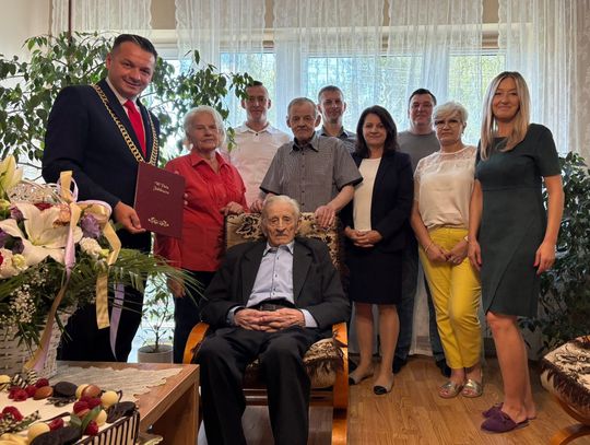 100. urodziny mieszkańca gminy Sobienie-Jeziory