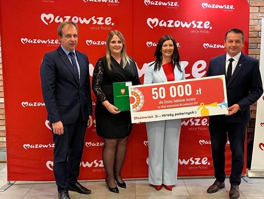 50 tys. zł na wyposażenie OSP w gminie Sobienie-Jeziory