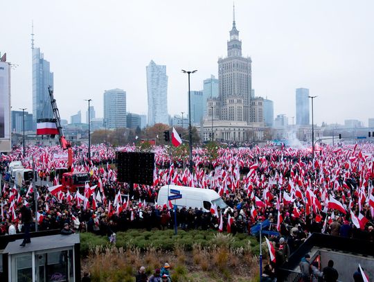 70 zatrzymanych podczas Święta Niepodległości