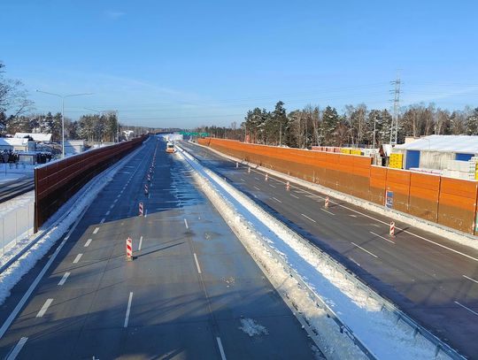 [FOTO] Drogowcy przygotowują się do otwarcia węzła „Zakręt”