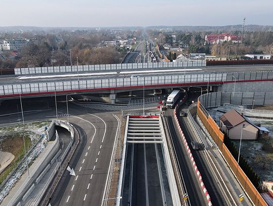 [FOTO] Dwa pasy ruchu z S2 na S17 w kierunku Lublina