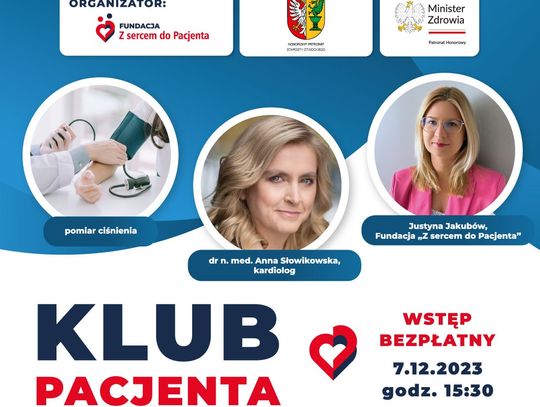 Fundacja „Z sercem do Pacjenta” Klub Pacjenta w Otwocku