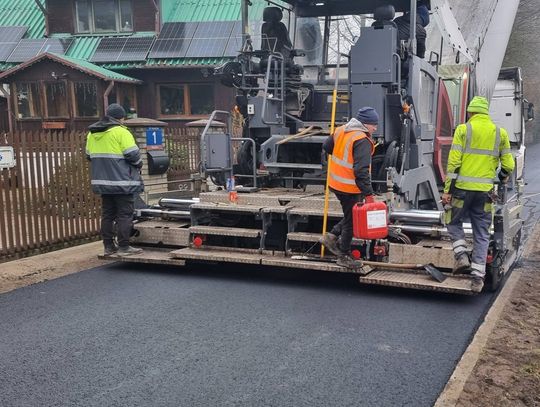 Graniczna z nową nawierzchnią