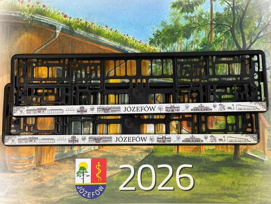 Józefów świętuje imieniny. Bezpłatny koncert i wyjątkowe ramki na tablice do auta