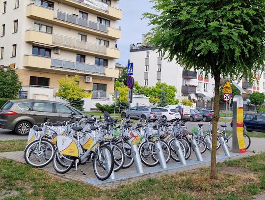 Miejskie rowery znów w Otwocku. Będą dostępne w 10 lokalizacjach