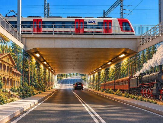 Murale w tunelach na linii otwockiej? Kolej ma ciekawy pomysł