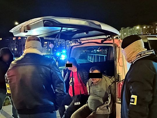 Nocne kradzieże, spalone wraki i obława. Policja dopadła gang samochodowy [FILM]