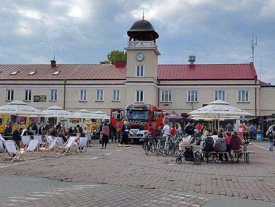 Oaza zieleni przy remizie strażackiej