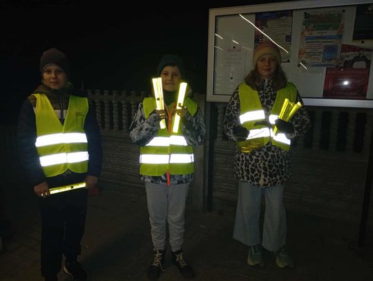 „Odblaskowa szkoła” w Kątach „Odblaskowa szkoła” w Kątach