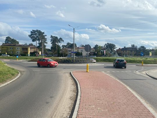 Otwarcie ronda na skrzyżowaniu ulic Majowej i Grunwaldzkiej