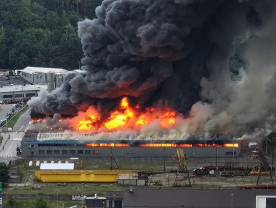 Otwocki pluton „Fabryka” znowu w akcji! Duży pożar w Mińsku Mazowieckim [FOTO]