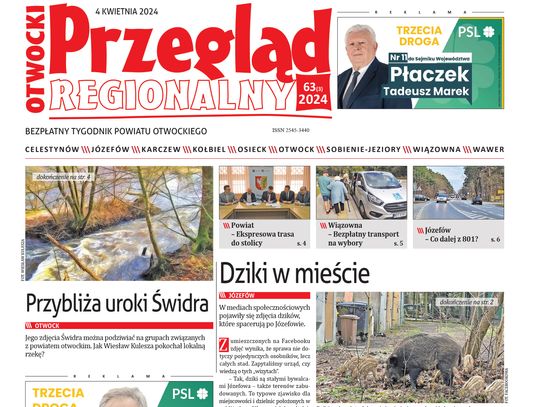 Otwocki Przegląd Regionalny, wydanie 63, gazeta Otwock
