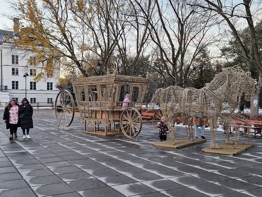 Park w Otwocku jak z bajki! Kiedy zabłysną świąteczne iluminacje?