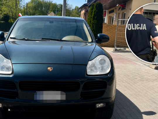Policjanci zgarnęli porsche. Finał sprawy będzie kosztowniejszy niż mandat