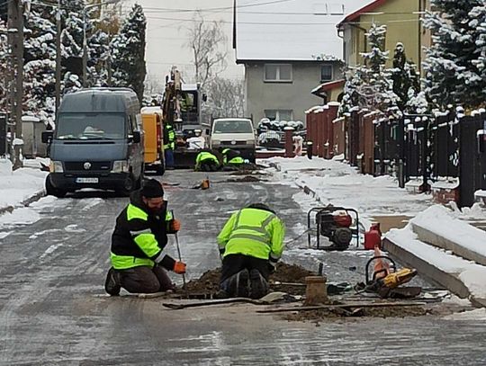 Postęp prac na ul. Lelewela i Prądzyńskiego Postęp prac na ul. Lelewela i Prądzyńskiego