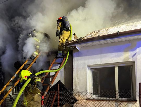 Pożar budynku i wybuch pieca. Dwa poważne zdarzenia w Otwocku Pożar budynku i wybuch pieca. Dwa poważne zdarzenia w Otwocku