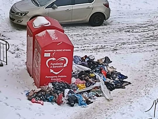 Problem z kontenerami na odzież. Czy takie pojemniki są jeszcze potrzebne?