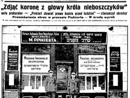 Proces króla nieboszczyków przyciągał tłumy niczym najlepszy spektakl kabaretowy