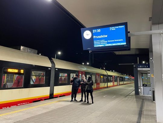 Rusza system informacji pasażerskiej na PKP Otwock. Nie wszystko jeszcze działa