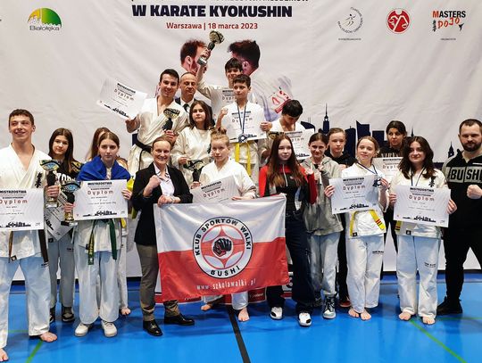 Sukcesy młodych karateków z Klubu Sportów Walki Bushi