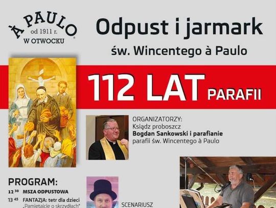 Świętowanie 112-lecia parafii w Otwocku. Szczegóły programu