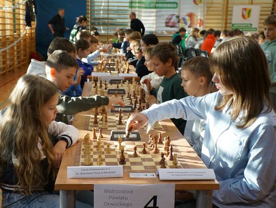 Szach-mat! Tak wyglądały mistrzostwa powiatu otwockiego w szachach