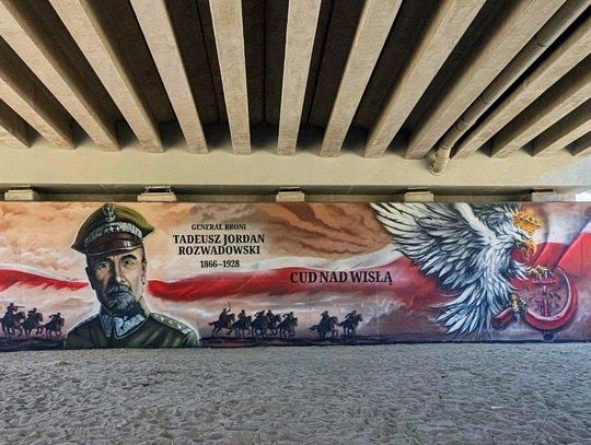 Tak wygląda nowy mural pod mostem. Robi wrażenie rozmachem i detalami