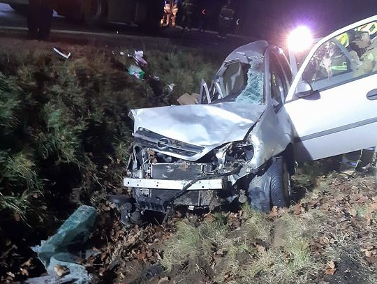 Wypadek na drodze krajowej nr 50. Wezwano śmigłowiec LPR