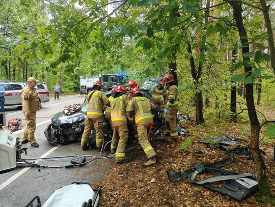 Wypadek na trasie Otwock – Celestynów