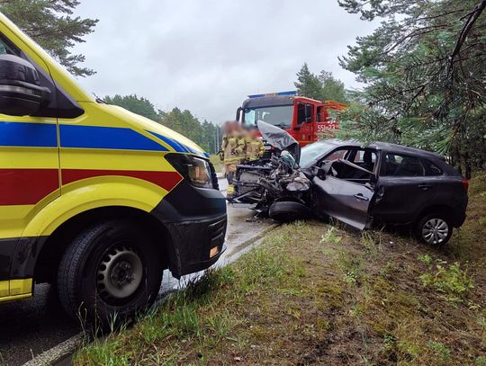 Wypadek na trasie Otwock-Celestynów. Wezwano śmigłowiec LPR [AKTUALIZACJA]