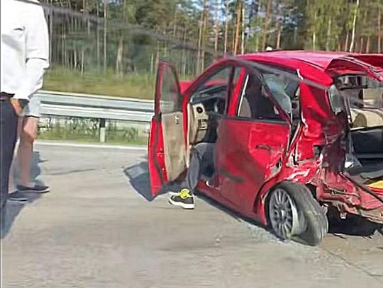 Wypadek na trasie S17 tuż przed weekendem. Kierowcy utknęli w korkach
