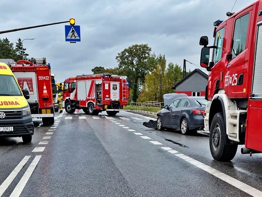 Wypadki na trasach 50 i 801. Siedem osób trafiło do szpitali